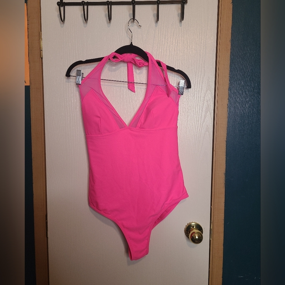 ☀️🌧Ted backer hot pink swimsuit